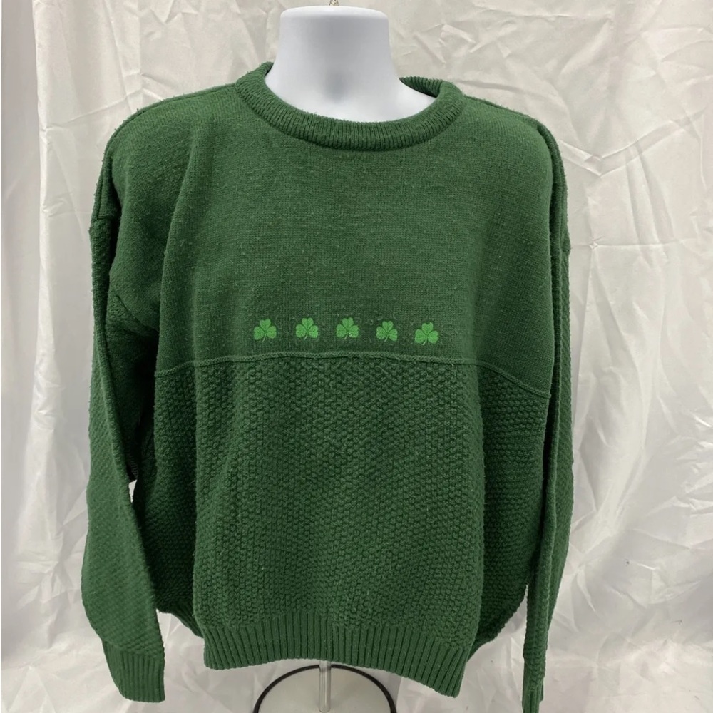 Emerald Isle Green Pullover Sweater - Size XL